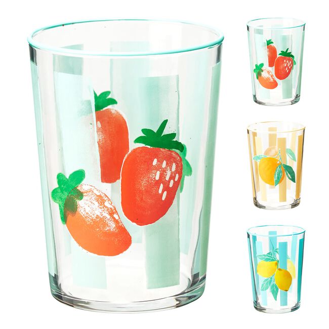 Fruit Glass Tumbler 510ml