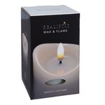 LED Pillar Candle White - 9x12,5cm