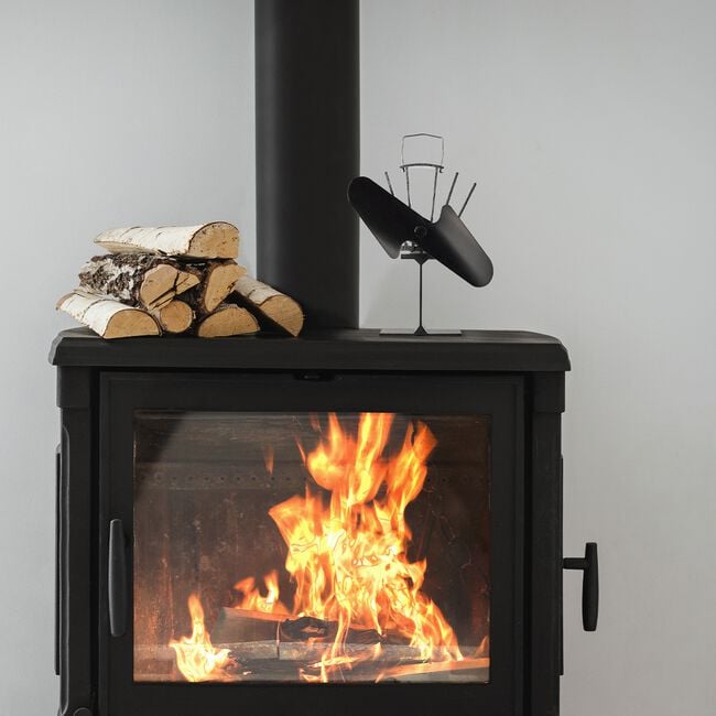 Silverflame Stove Fan Heat Circulator