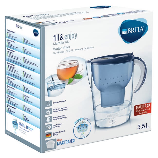 BRITA MAXTRA+ XL Blue Water Filter Jug Home Store More