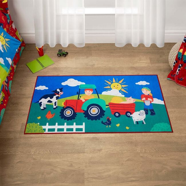 Sunny Daze Farm Rug 80cm x 150cm