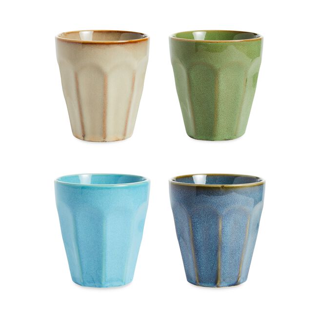 EXCELLENT HOUSEWARE 25cl 4 PORCELAIN Mugs