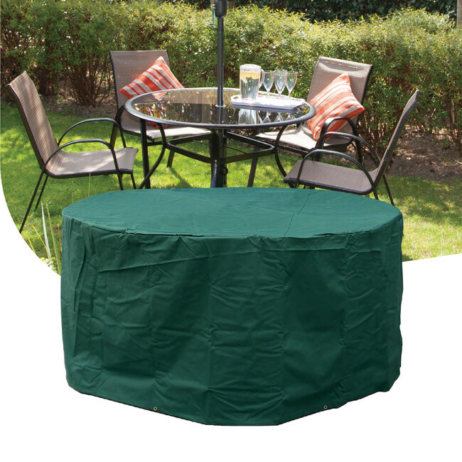 Deluxe 380GSM 4 Seater Round Furniture Set Cover 