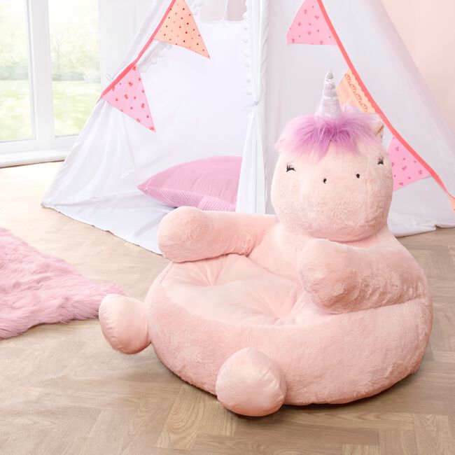 Unicorn Seated Cuddle Cushion