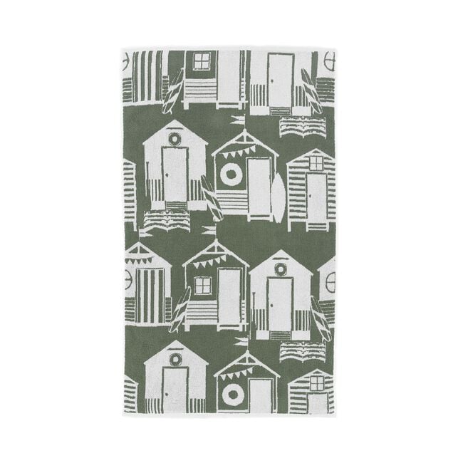 KINGS PARADE 550GSM JACQUARD OLIVE Bath Sheet