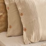 YARD KING SIZE DUVET COVER Lark Natural