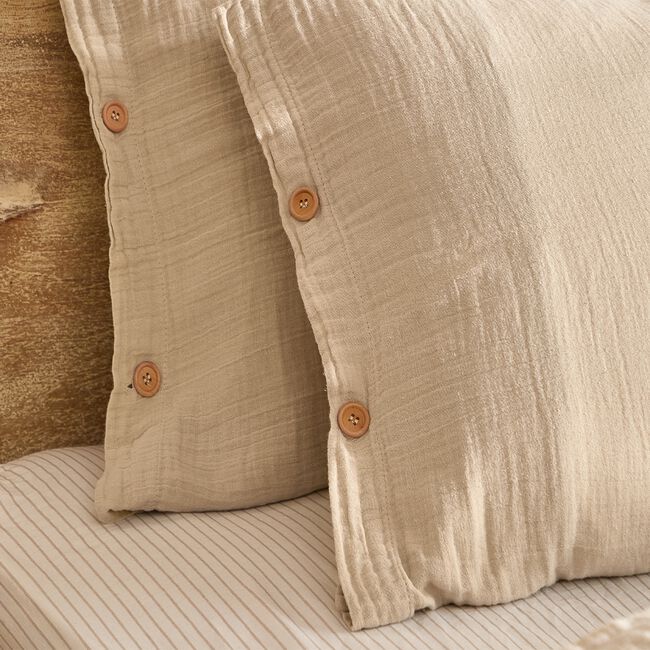 YARD KING SIZE DUVET COVER Lark Natural
