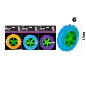 Strong Rubber Tyre Dog Toy - Assorted