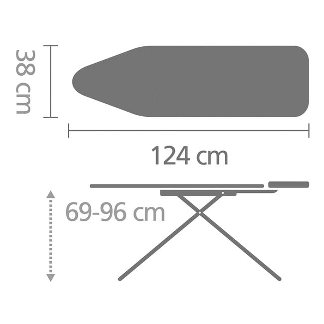 Brabantia Titan Oval Ironing Board