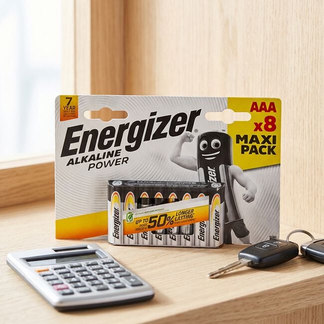 Energizer Alkaline Power AAA Batteries - 8 Pack
