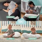 Silentnight Grey Stars Grow With Me Pillow