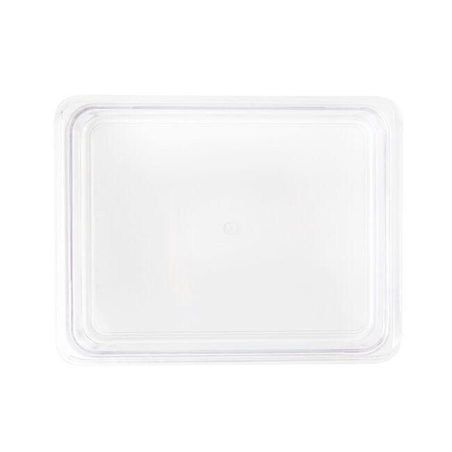 Fridge & Freezer Bin With Lid 22.1x17.2x5cm