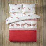 SINGLE DUVET COVER Brushed Cotton Hart