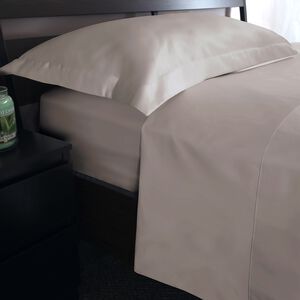 SB FLAT SHEET 500 Threadcount Cotton Stone 