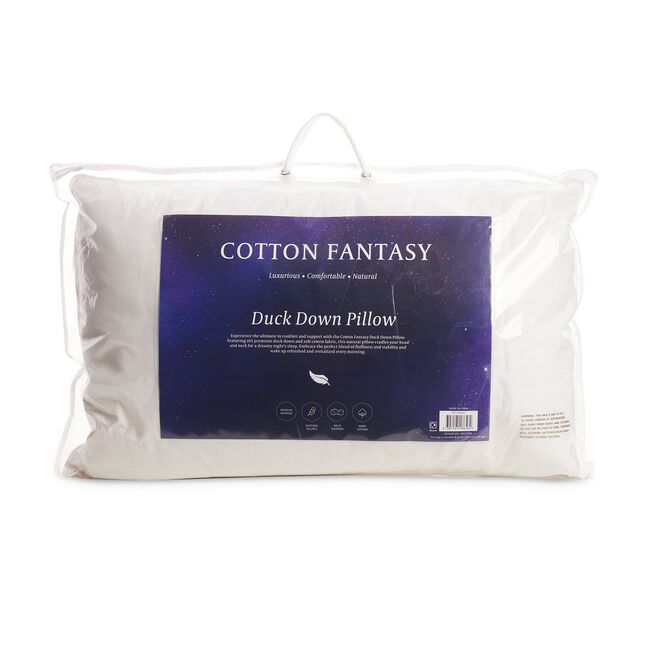 Cotton Fantasy Duck Down Pillow