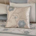 Nicole Day Alicia Cushion 45cm x 45cm - Duck Egg