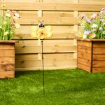Bee Spinner Garden Stake