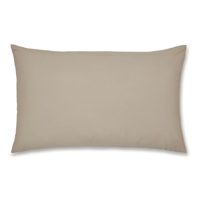 Nicole Day Percale Housewife Pillowcase - Natural