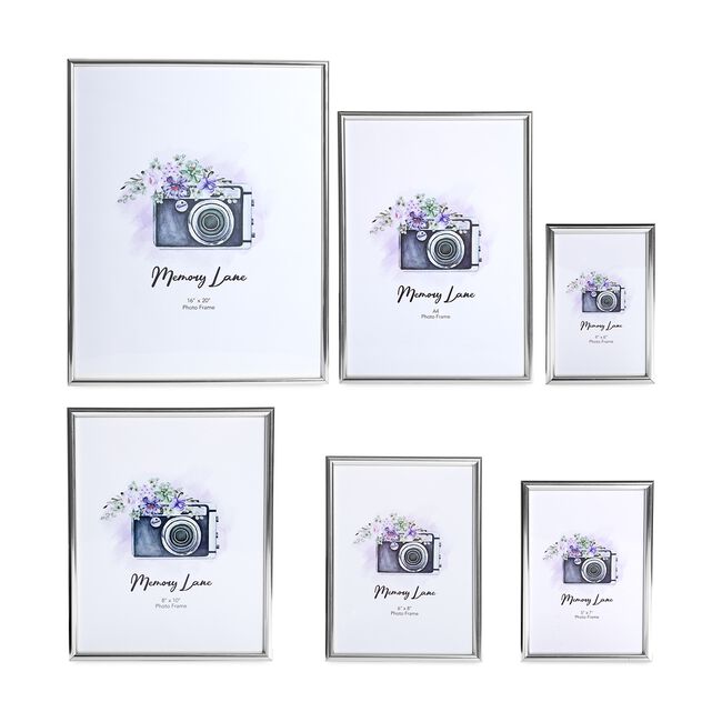 4X6 MEMORY LANE FRAME Silver