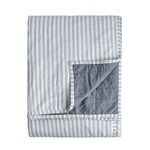 YARD HEBDEN STRIPE MINERAL / DENIM BLUE 150x200cm Bedspread 