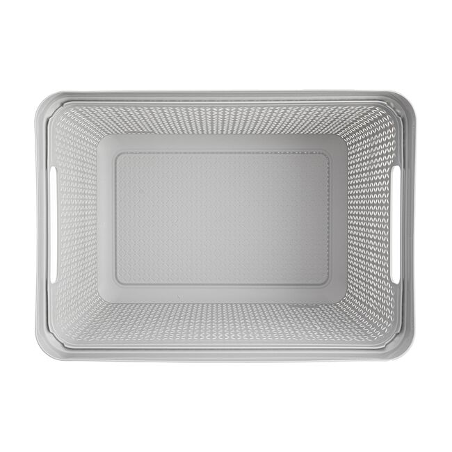 Ezy Mode Basket Stone Grey 17.3L