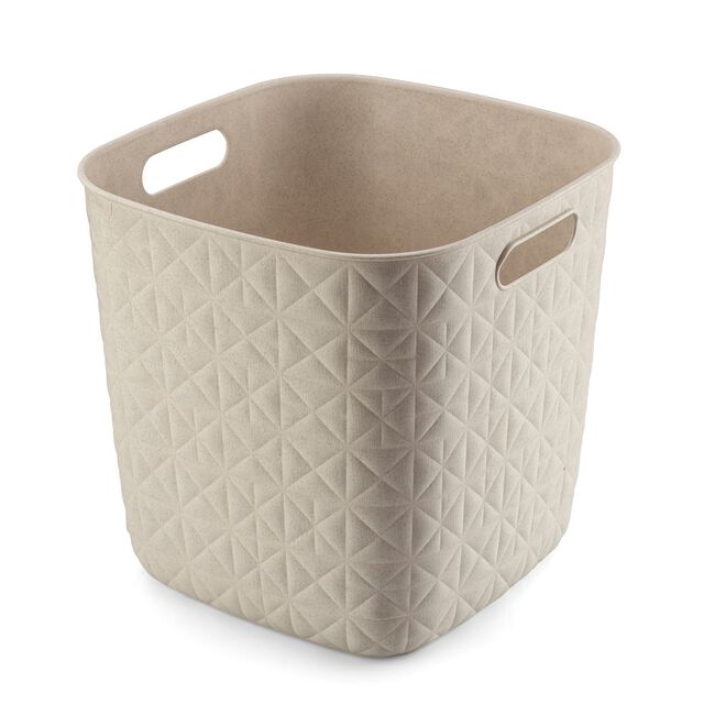 CURVER 15L CHALK White Softex Cube