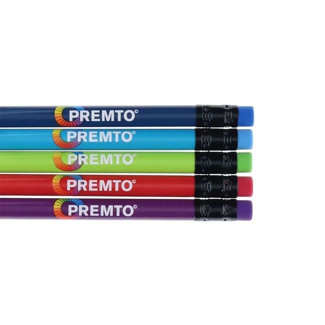 Premto HB Pencils With Eraser Tip - Pack Of 5