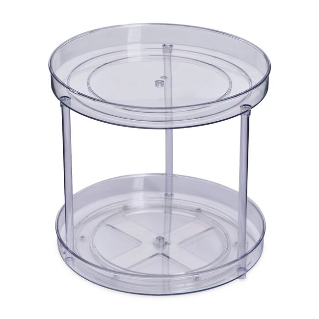 Visage 2 Tier Round Rotating Turntable