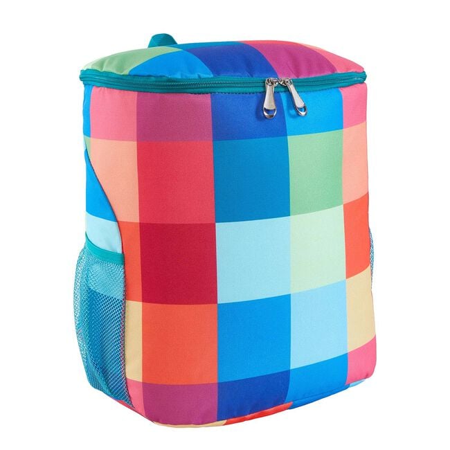 Millie & May Summer Check Cooler Backpack