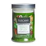 Tuscany Single Pour Candle Tidings of Joy 18oz