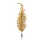 8 Pack Gold Feathers Christmas Tree Decoration