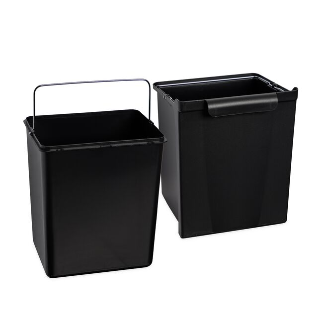 34L Stacked Double Recycling Kitchen Bin