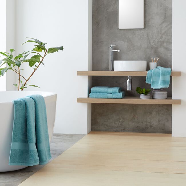 EGYPTIAN COTTON AQUA XL Bath Sheet