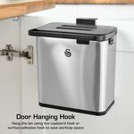 Swan 3L Stainless Steel Compost Bin