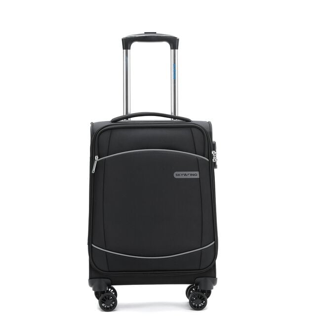 Cabin Bag Lightweight Luggage - Midnight Black