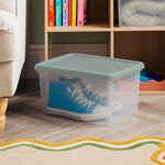 Wham 16L Green Lid Storage Box Set Of 2