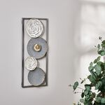 Cogs Metal Wall Art 20.3cm X 50.2cm
