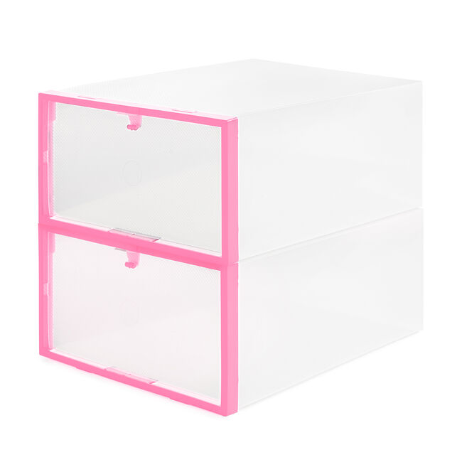 Lady's Shoe Box 2 Pack Pink
