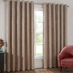 MONROE CHENILLE MUSHROOM 66X54 Curtain