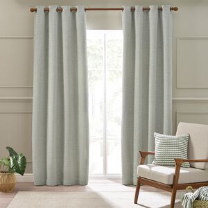 CATHERINE LANSFIELD STAB STITCH SAGE 66X54 Curtain