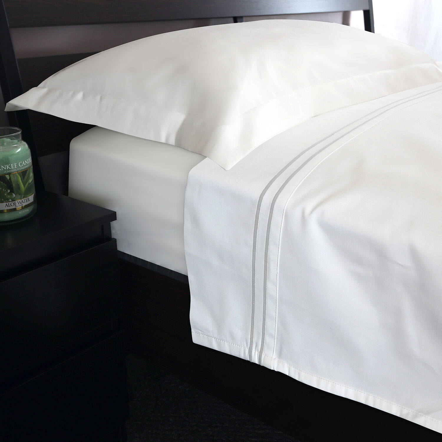 500 Threadcount Fitted Sheet Home Store + More