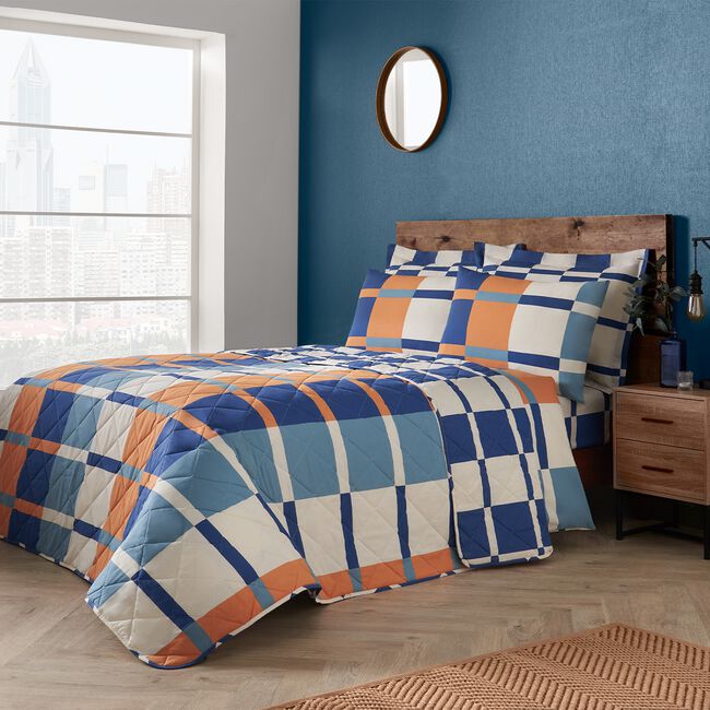 Remi Bedspread 200cm x 220cm - Multi