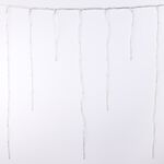 720 Warm White Snow Falling Icicle Lights
