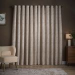 OLIVIA LINEAR JACQUARD GOLD 66x54 Curtain