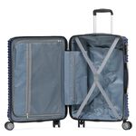 LARGE Lightweight Hardshell Luggage - Navy Blue