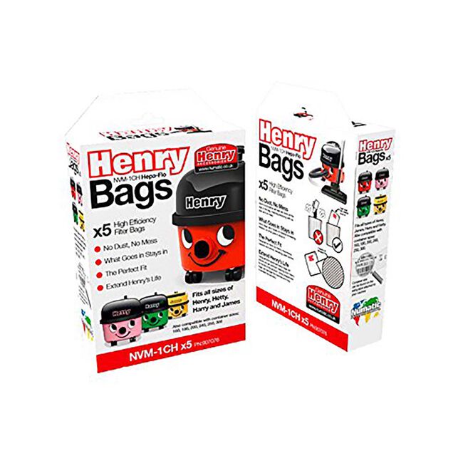 Henry Numatic 5 Vacuum Cleaner Bags