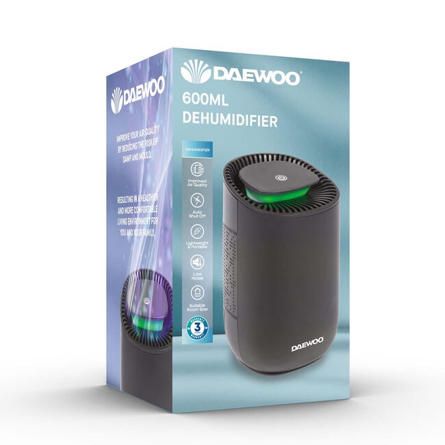 Daewoo 600ml Dehumidifier