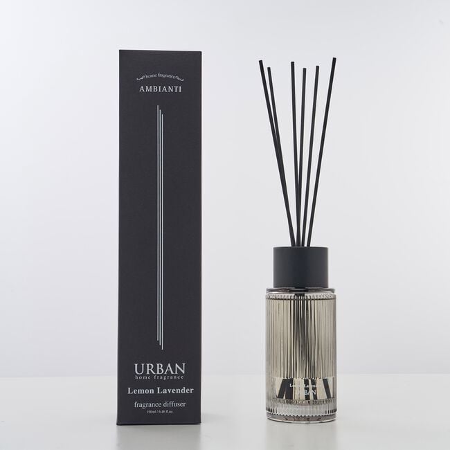 Ambianti Urban Lemon Lavender 190ml Reed Diffuser