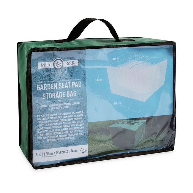 Garden Seat Pad Storage Bag 
