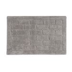 COTTON BRICK STEEL 50x80 Bath Mat